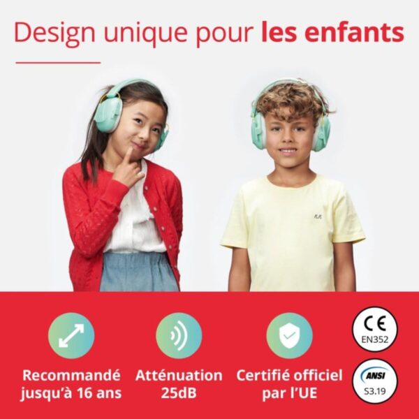 Audilo Casque Anti Bruit Enfant 4