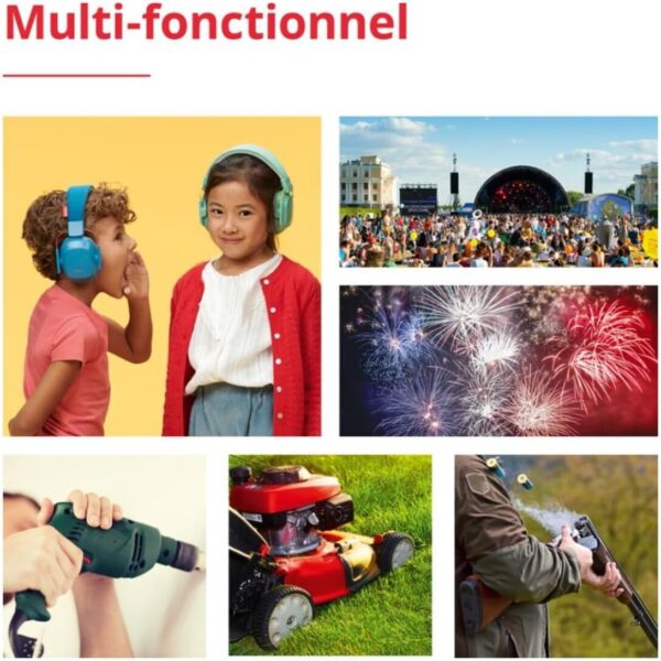 Audilo Casque Anti Bruit Enfant 6