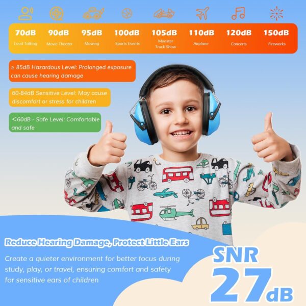 Casque Anti Bruit Adapté Enfant École 4