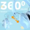 Casque Anti Bruit Bleu Enfant 3