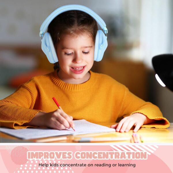 Casque Anti Bruit Bleu Enfant 5