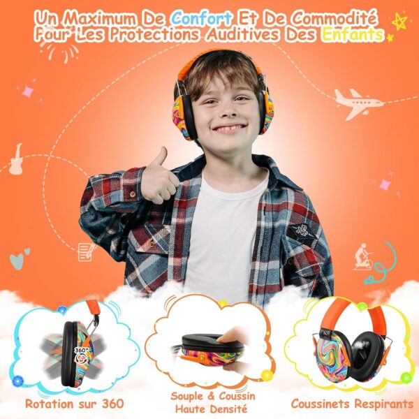 Casque Anti Bruit Enfant 3ans 3