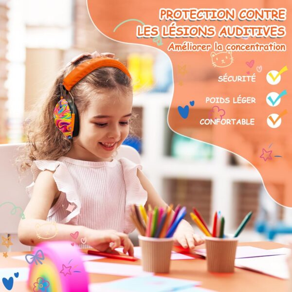 Casque Anti Bruit Enfant 3ans 4