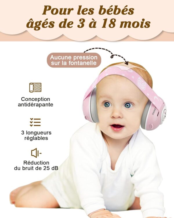 Casque Anti Bruit Enfant 8 Mois 5