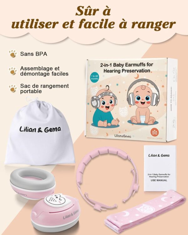 Casque Anti Bruit Enfant 8 Mois 6