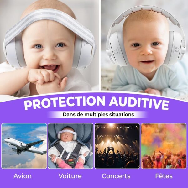 Casque Anti Bruit Enfant a Partir de 2 Ans 4