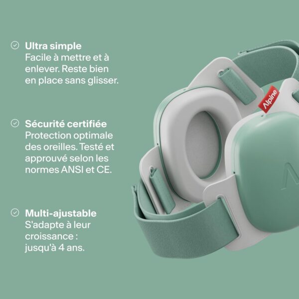 Casque Anti Bruit Enfant Alpine 3