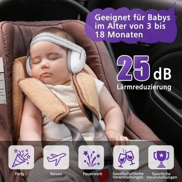 Casque Anti Bruit Enfant Autour de Bébé 2