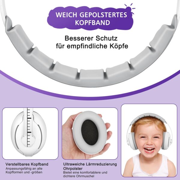 Casque Anti Bruit Enfant Autour de Bébé 4
