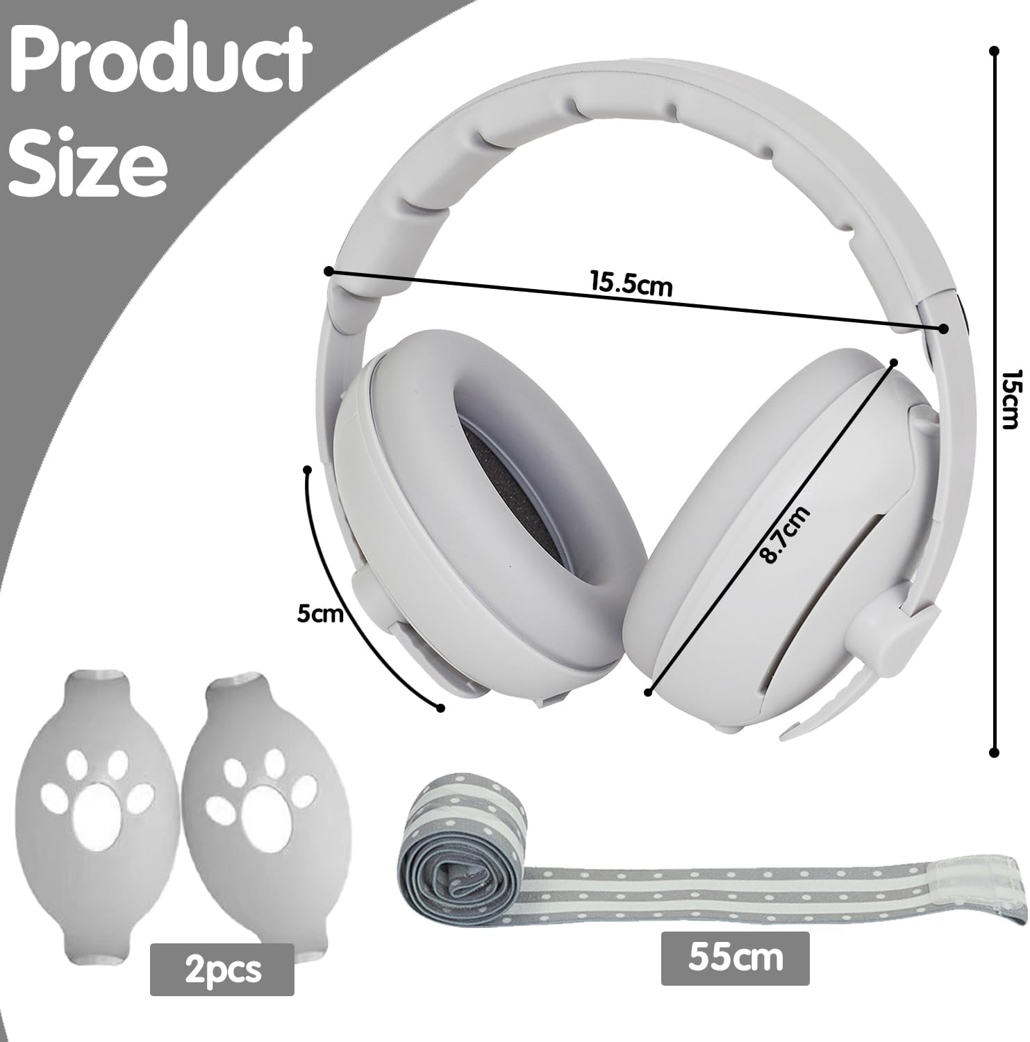 Casque Anti-bruit Jippie's pour Enfants