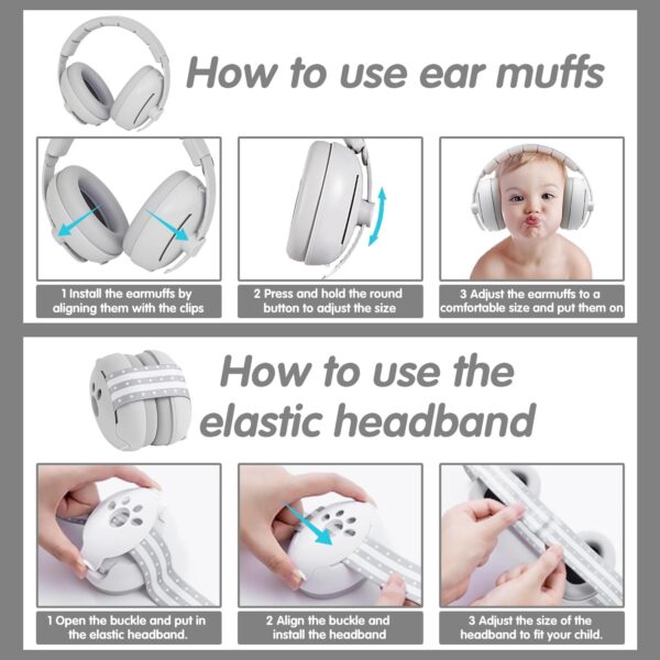 Casque Anti Bruit Enfant Bebe 4