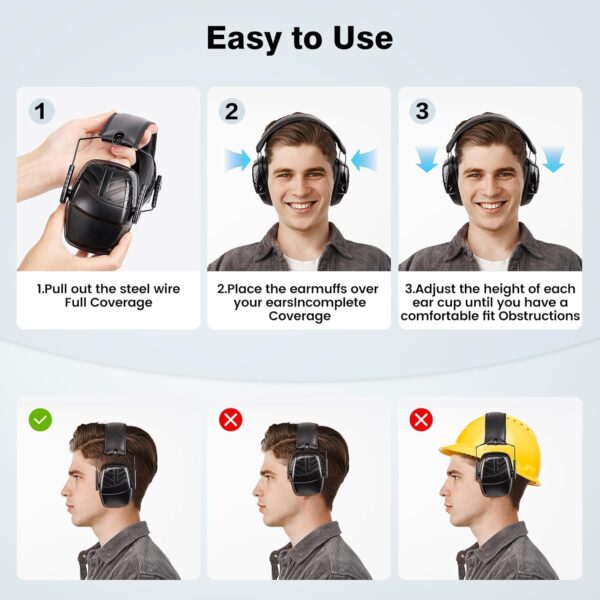 Casque Anti Bruit Enfant et Adulte 5