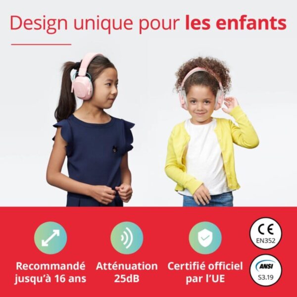 Casque Anti Bruit Enfant Fille 4