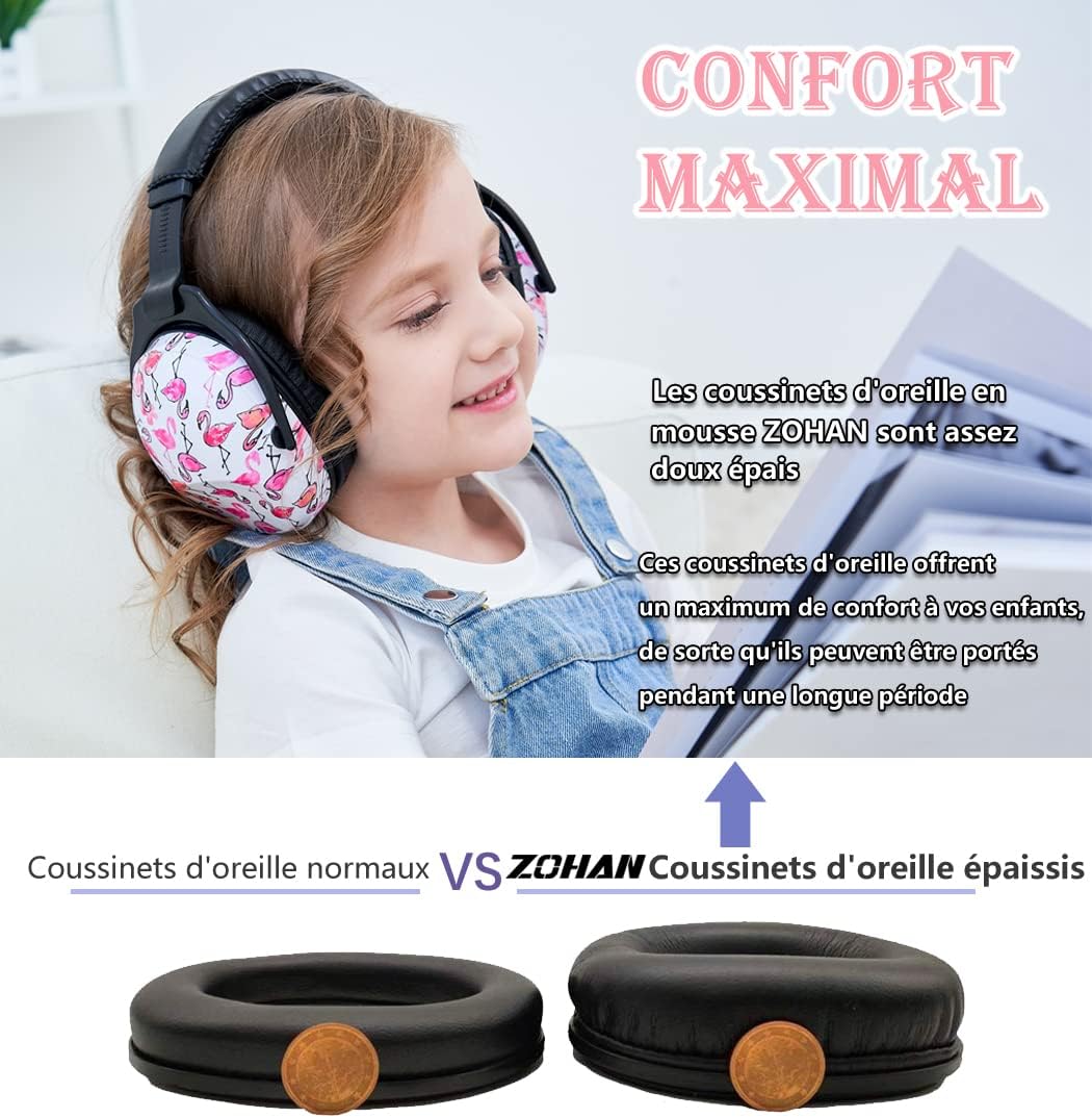 Casque Anti Bruit Enfant Fille Autisme