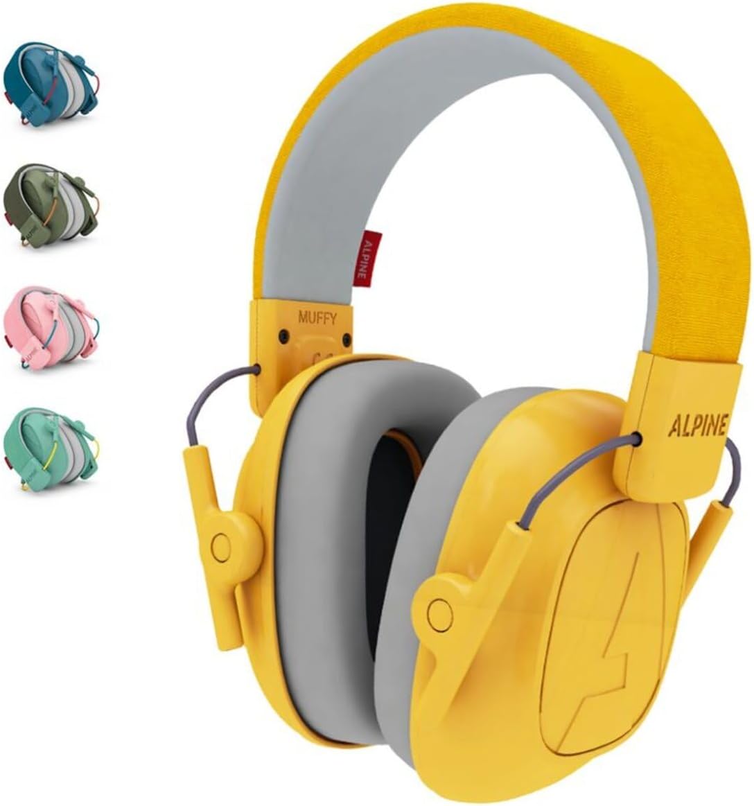 Casque Anti Bruit Enfant Jaune