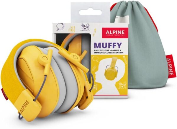 Casque Anti Bruit Enfant Jaune 2