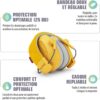 Casque Anti Bruit Enfant Jaune 3