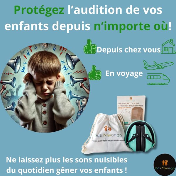 Casque Anti Bruit Enfant Kid 4