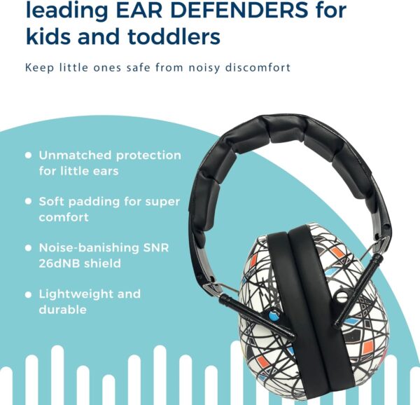 Casque Anti-bruit Enfant Mosaïque Banz 3