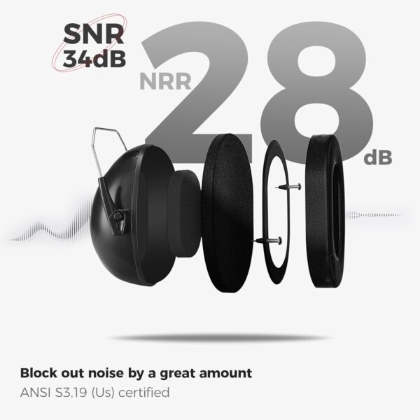 Casque Anti Bruit Enfant qui ne Serre pas 2