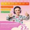 Casque Anti Bruit Enfant Rose 4