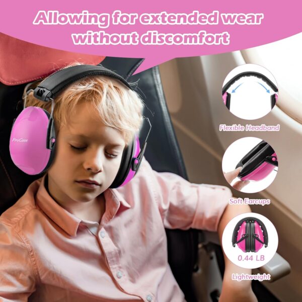 Casque Anti Bruit Enfant Rose 5