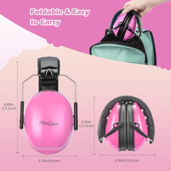 Casque Anti Bruit Enfant Rose 7