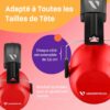 Casque Anti Bruit Enfant Rouge 7