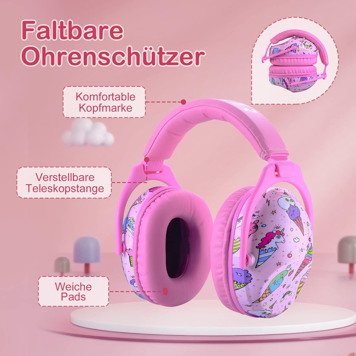 Casque Anti Bruit Enfant Stitch