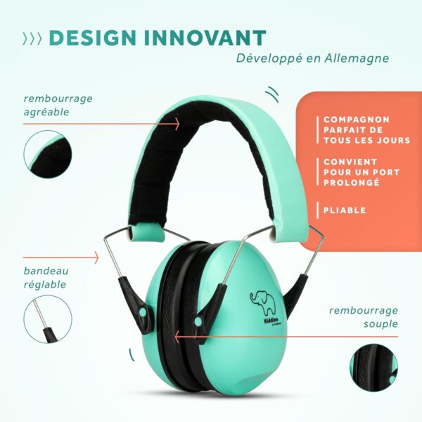 Casque Anti Bruit Enfant Tacklife 5