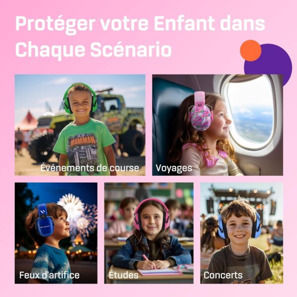 Casque Anti Bruit Enfants 5