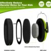 Casque Anti Bruit Flurécent pour Enfant 3