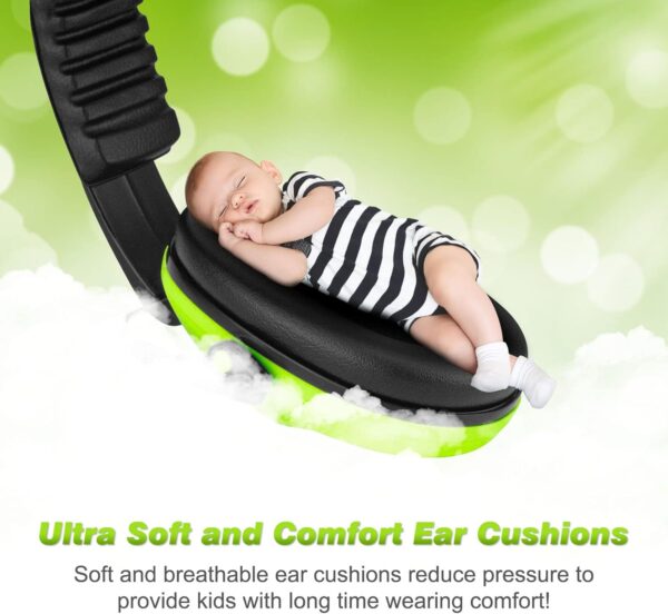 Casque Anti Bruit Flurécent pour Enfant 5