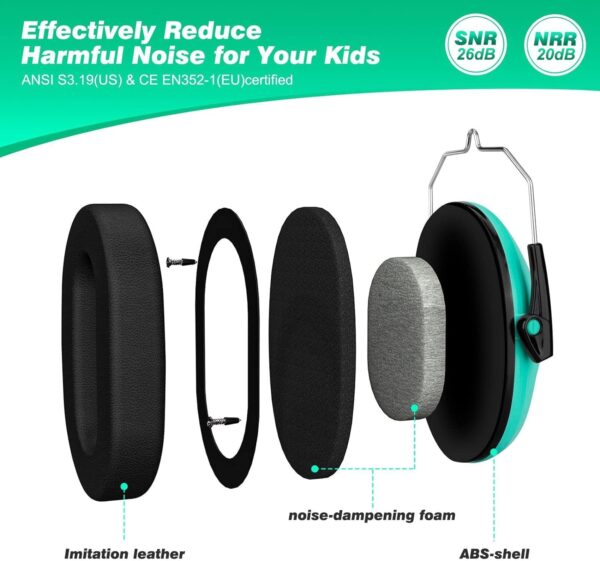 Casque Enfant 12 Ans Anti Bruit 3
